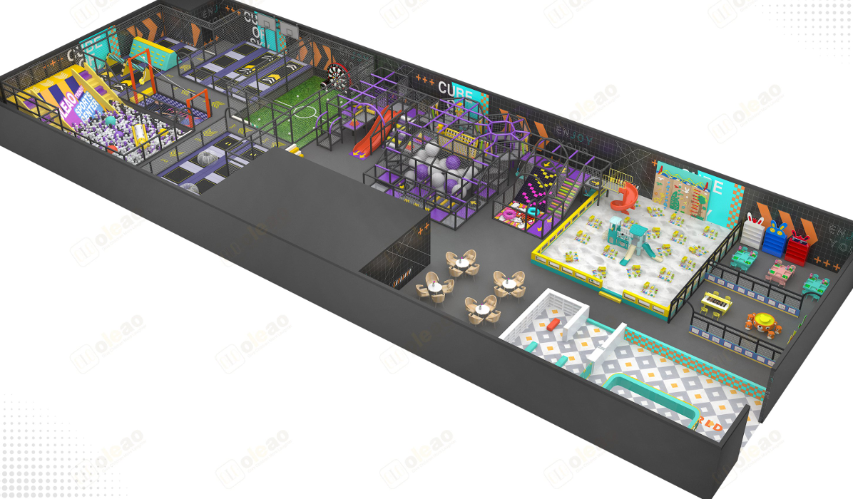 More bounce park view